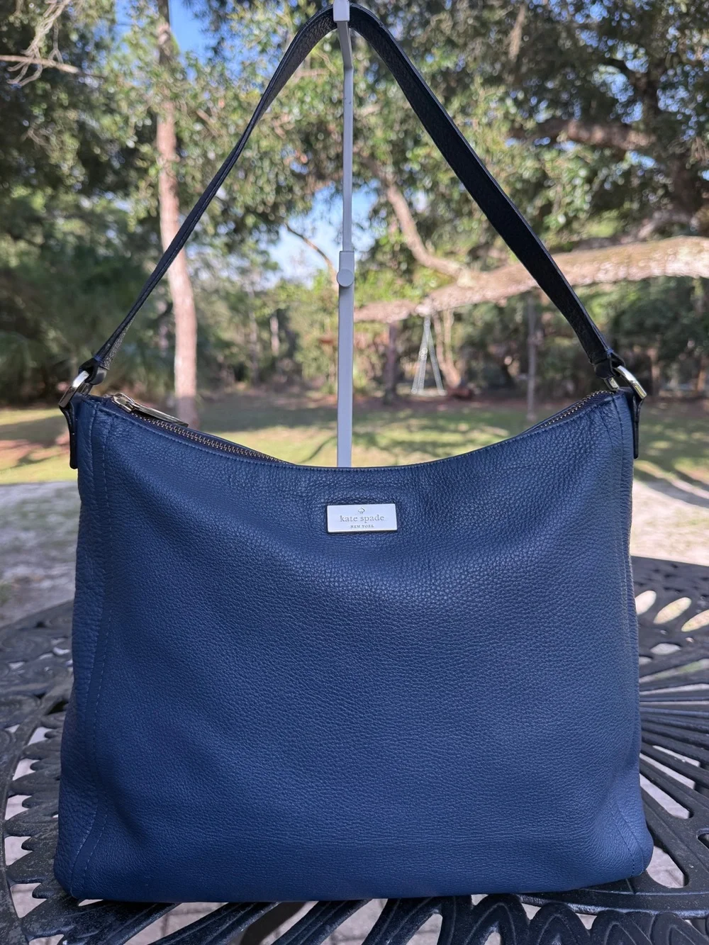 Kate Spade Highland Place Bria Bag in French Navy